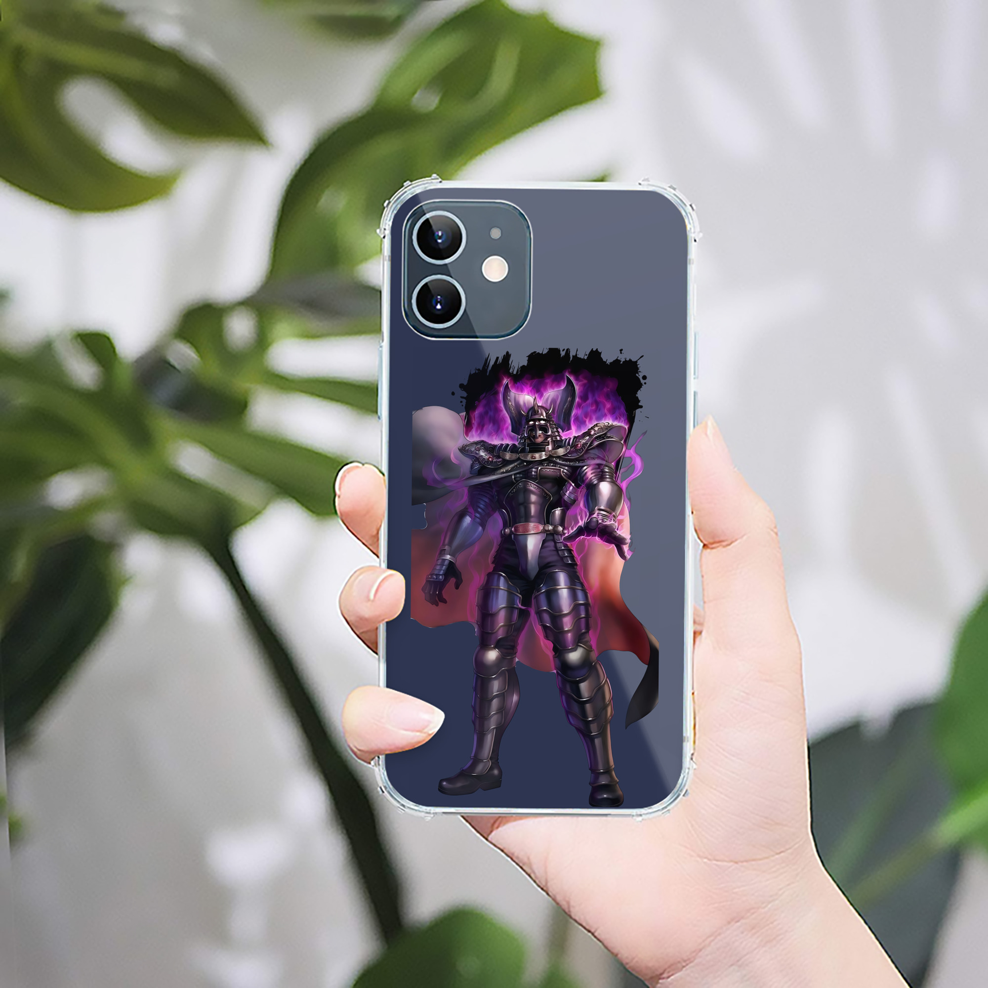 （画像用） 北斗の拳 Fist of the North Star 【iPhone 12シリーズ対応】透明スマホケース（クリアソフトケース）